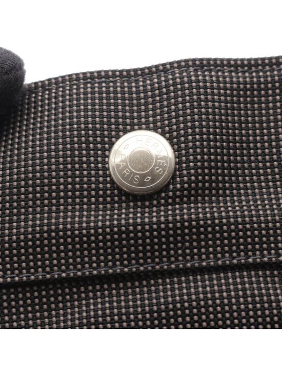 Hermes Backpack Her Line a Dos MM Dark Gray Canvas main image 5